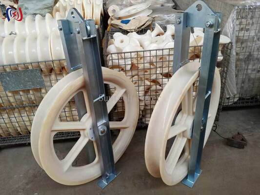 Bloco de corda de carga pesada da série 660 para puxa de alta tensão de condutores de transmissão de grande diâmetro