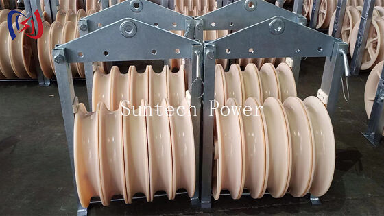 Bloco de Passagem Série 1040 para Puxamento de Alta Tensão de Condutores de Transmissão de Grande Diâmetro