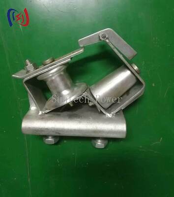 Bloco de Passagem de Cabo para Cantos Ascendentes em Curvas de 90 Graus com Carga Nominal de 5KN em Construção de Linhas de Energia Urbanas