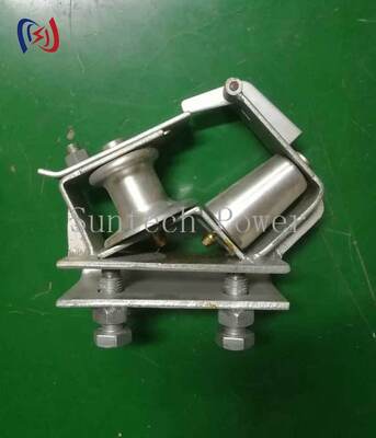 Bloco de Passagem de Cabo para Cantos Ascendentes em Curvas de 90 Graus com Carga Nominal de 5KN em Construção de Linhas de Energia Urbanas