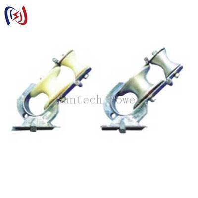 Bloco de amarração de três finalidades Skyward com carga nominal de 20KN, três modos operacionais e roldana de alumínio para instalação de linhas aéreas