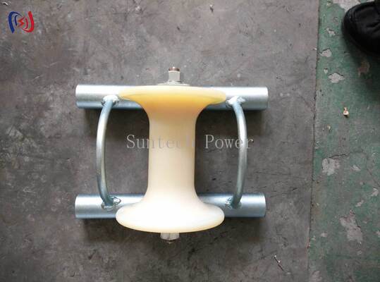 5KN rolos de solo de cabo de carga nominal com suporte de alumínio fundido para instalação subterrânea