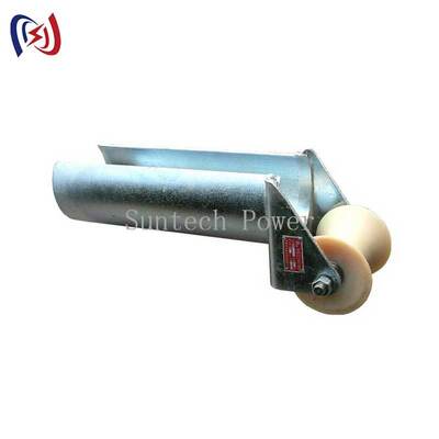 Rodas de proteção de entrada de cabo da série D com diâmetro de tubo de 80-200 mm para puxar cabos resistentes à corrosão e a baixo atrito