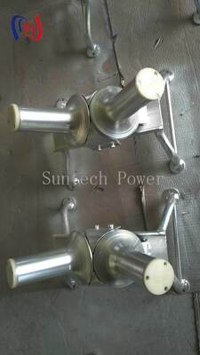 Rolante de torneamento de cabo de carga nominal de 10KN com estrutura unidirecional para operações de puxagem de cabo subterrâneo