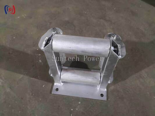 Roller de cabo emoldurado profissional com diâmetro máximo de cabo de 180 mm, carga nominal de 20KN e design resistente à corrosão para instalação subterrânea