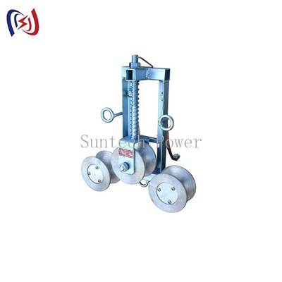 Bloco de aterragem de corrente máxima profissional de 100A com diâmetro inferior de 50 mm e material de aço fundido para aterragem elétrica segura