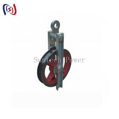 Bloco de torneamento profissional de alta velocidade para mudanças de direção de cabo suaves e eficientes com feixe de baixo atrito e carga nominal de 50KN