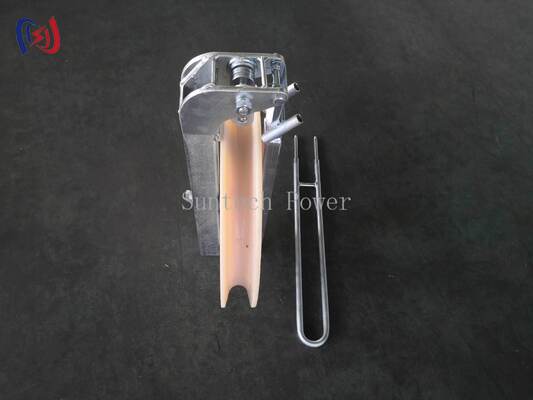 Bloco de cordas de helicóptero profissional com feixe Φ508×75 e feixes 1-5 para instalação de condutores aéreos