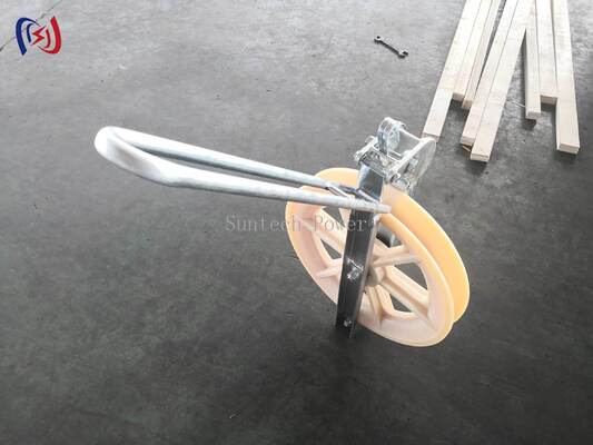 Bloco de cordas de helicóptero profissional com feixe Φ508×75 e feixes 1-5 para instalação de condutores aéreos