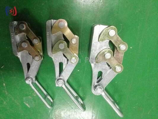 Grelha de fio de terra profissional de camada dupla com carga nominal de 10-30KN para fios de 11-15mm e grelha resistente à corrosão Come Along