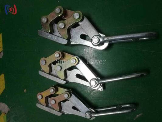 Grelha de fio de terra profissional de camada dupla com carga nominal de 10-30KN para fios de 11-15mm e grelha resistente à corrosão Come Along