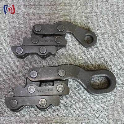 Grelha de fio de terra paralelo profissional com carga nominal de 10-30KN e abertura máxima de 13-26mm para tensão simultânea de fios de terra gêmeos