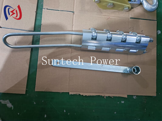 Apertador de fio de cabo óptico profissional para puxar cabos de fibra óptica seguros com 8-20mm de diâmetro do cabo e 16-25KN de carga nominal