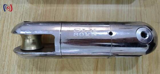 Junta giratória de alta resistência para rotação de 360 graus com carga nominal de 5-250KN em linhas aéreas e aparelhagem de subestação