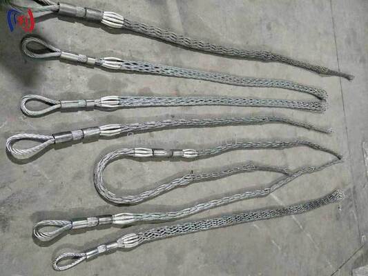 High Tensile Steel Conductor Mesh Sock Joints for Uniform Pressure Distribution and Temporary Dead-End Applications