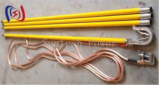 Professional Grounding Lead for 10-500KV Voltage with 25-50mm2 Copper and 1000-5500mm Total Length for Safe Electrical Grounding