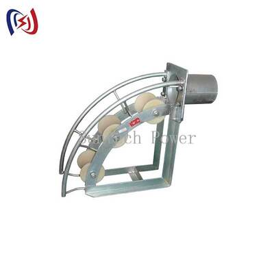 Roller de protecção de entrada de cabo profissional da série C com diâmetro de tubo de 80-200 mm para puxar cabos resistentes à corrosão e a baixo atrito
