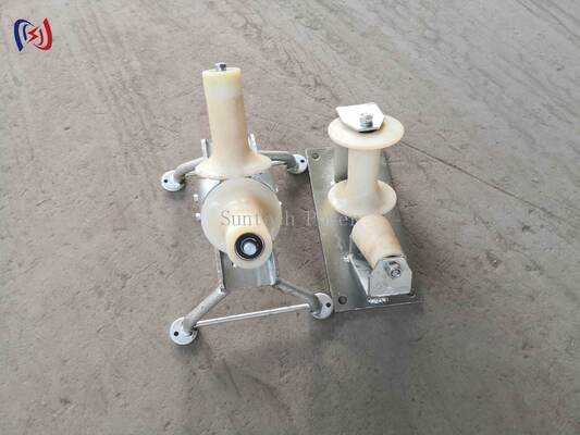 Rolo de giro de cabo resistente 10KN: proteção de canto de 90 graus para bueiros