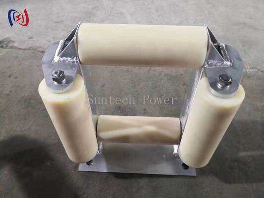 20KN emoldurado rolos de cabo: 180mm pesada tarefa subterrânea puxando