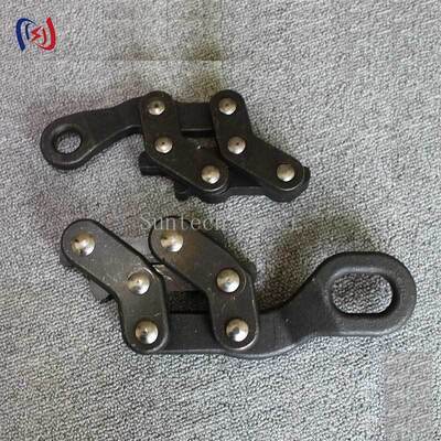 Come Along Clamp 10-30KN Carga nominal com 13-26mm Max Aberto para GJ16-GJ300 Linha de transmissão de cadeia de aço