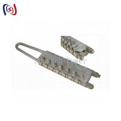 Tipo de parafuso Anti-Twist Steel Rope Gripper Come Along Clamp 20-100KN para linha de transmissão de cordas com 7-24mm de diâmetro