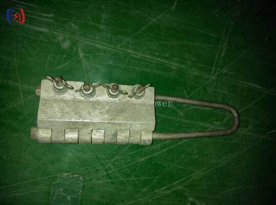 Tipo de parafuso Anti-Twist Steel Rope Gripper Come Along Clamp 20-100KN para linha de transmissão de cordas com 7-24mm de diâmetro