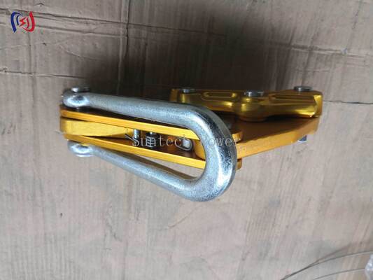 Liga de alumínio Come Along Grampos 16-18MM com 7-80KN carga nominal para cordas de linha de transmissão