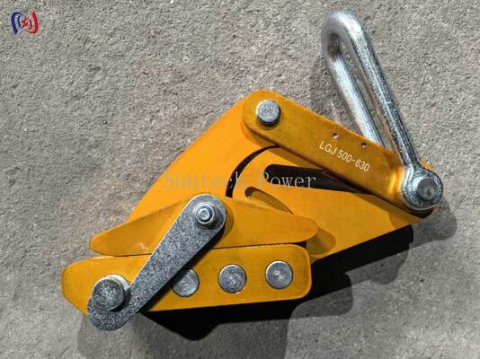 Liga de alumínio Come Along Clamp com carga nominal de 7-80KN e 14-48mm Max Open para cordas de linha de transmissão