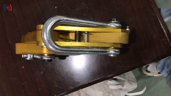 Liga de alumínio Come Along Clamp com carga nominal de 7-80KN e 14-48mm Max Open para cordas de linha de transmissão