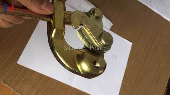 Grelha de corda de fio universal Come Along Grelha com carga nominal de 10-30KN para 4-32mm Diâmetro de fio forjado de aço ligado
