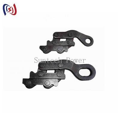 Grelha de fio de terra paralelo Come Along Grelha com 13-26mm Max Open e 10-30KN Carga nominal para simultaneamente Twin-Wire Grip