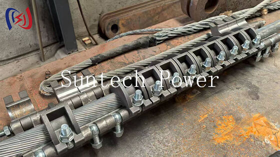 Grampo de Aperto para Condutores Multi-Segmento com Carga Nominal de 90-150KN e Torque de Aperto de 150N.m