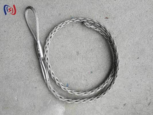 Conector de malha de arame de aço inoxidável para condutores ACSR70-1250 com revestimento de liga de zinco-níquel