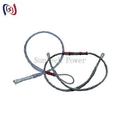 Conector de malha de arame de aço inoxidável para condutores ACSR70-1250 com revestimento de liga de zinco-níquel
