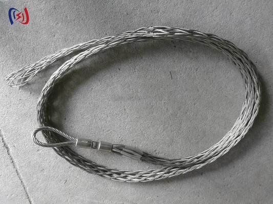 Junções de malha de cabo com carga nominal de 10-30KN e agarre uniforme de 360° para terminações de linhas de transmissão com revestimento galvanizado a quente