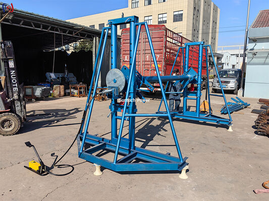 Capacidade de carga do tambor do condutor hidráulico SI-30 300KN 5000mm