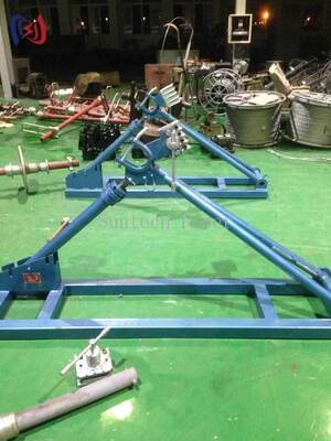 SIPZ Modular Cable Reel Stand 30-100KN Sem ferramentas de montagem Condutor de tambor Stand