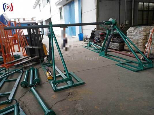 Suporte de Carretel de Cabo Modular Série SIPZ com Carga Nominal de 30-100KN e Montagem sem Ferramentas para Manuseio de Cabos Móveis