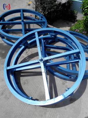 Suporte Vertical para Carretel de Cabo 10-70KN 500-1500mm Tambor Condutor Economizador de Espaço