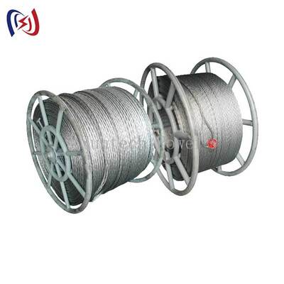 12 cordas de arame anti-torção com 9-42 mm de diâmetro e 54-817KN força de ruptura para elevação estável