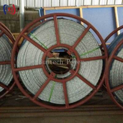 12 cordas de arame anti-torção com 9-42 mm de diâmetro e 54-817KN força de ruptura para elevação estável