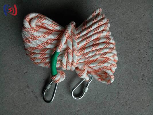 Corda de Nylon Isolada 6-24mm Estabilizada UV Cabo de Aço Anti-Torção Linha Viva