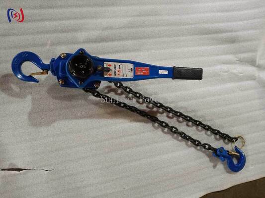 Talha de Corrente de Serviço Pesado 5-90KN Bloco de Corrente Manual com Freio Automático para Instalação de Linha de Energia