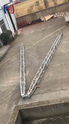 Pórtico de Gin de Treliça Modular em Forma de A para Montagem de Torres de 8-28m, Resistente à Corrosão