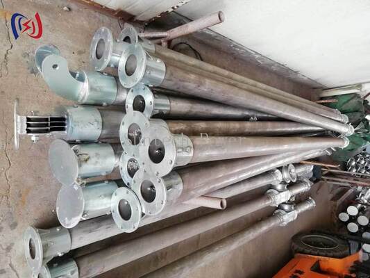 Ponte A-Shape Tubular 120x7mm Ferramentas de Montagem de Torre 6-13m Revestido Contra Corrosão