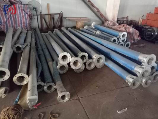 Ponte A-Shape Tubular 120x7mm Ferramentas de Montagem de Torre 6-13m Revestido Contra Corrosão
