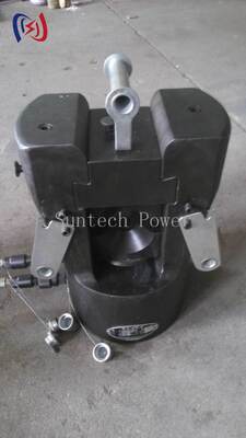 Cabeçote de Crimpage Hidráulico 200T com Crimpage Hexagonal para Operação de Bomba de Gasolina 80Mpa