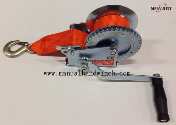 Correia 3000Lb Mini Manual Winch With Webbing da cor