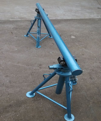 Suporte simples mecânico galvanizado do carretel do cilindro de cabo da corda de fio