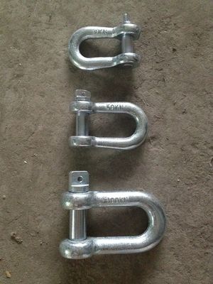 O piloto de aço Wire High Strength galvanizou o grilhão para obras na linha de transmissão
